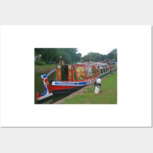 Tivertonian Horse Drawn Barge, August 2022 Posters and Art